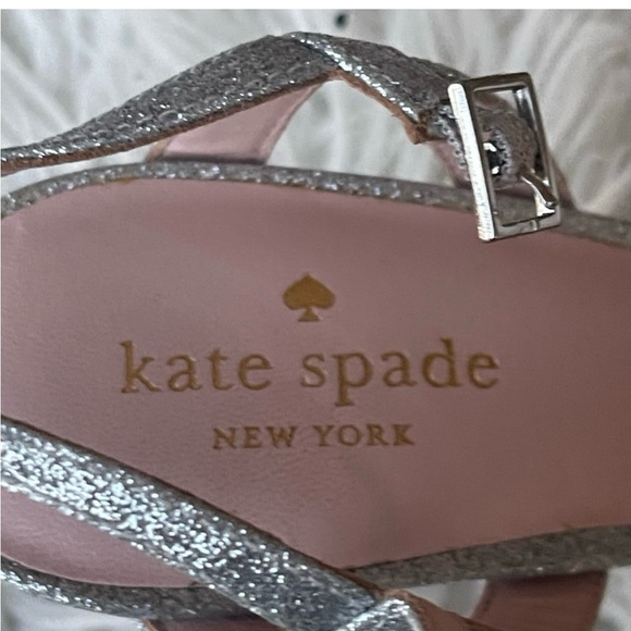 Elegant Silver Strappy Heels - Picture 6 of 10